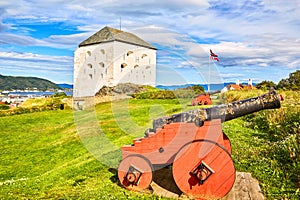 Kristiansten Fortress in Trondheim
