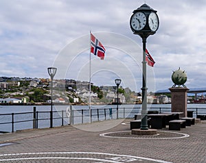 Kristiansund, historically spelled Christianssund and earlier named Fosna, a municipality on the western coast of Norway in the