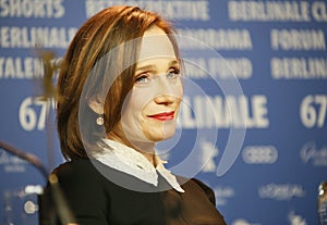 Kristin Scott Thomas attends the `The Party`