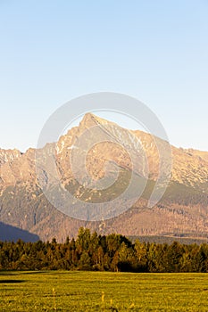Krivan Mountain, Vysoke Tatry