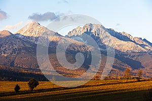 Krivan Mountain and Western part of High Tatras, Slovakia