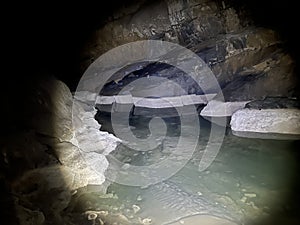 KriÅ¾na cave or Krizna cave, Slovenia / die HÃ¶hle Krizna jama - Grahovo, Slowenien / or KriÅ¾na jama, Slovenija