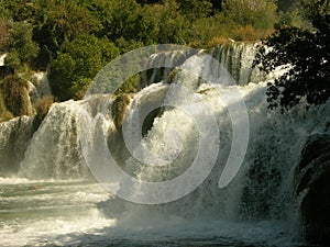 Krka National Park, located in central Dalmatia, near the town of ÃÂ ibenik