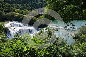 Krka waterfalls national park