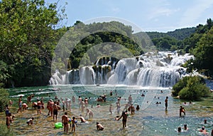 Krka waterfalls national park