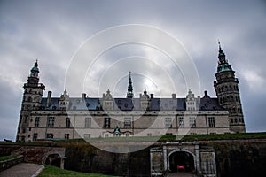 Kronborg Castle in Helsingborg DK