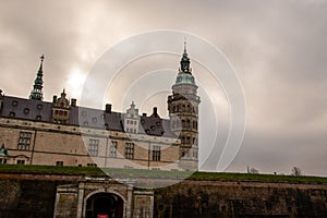 Kronborg Castle in Helsingborg DK