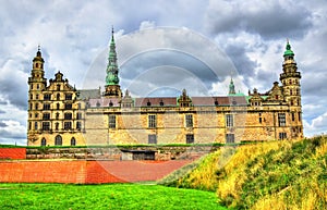 Kronborg Castle, known as Elsinore in the Tragedy of Hamlet - Denmark