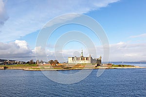 Kronborg Castle near Elsinore village in Denmark