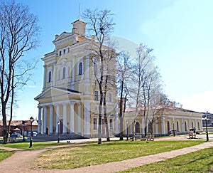 KRONSTADT, RUSSIA. Museum of history of the city former water hoist engine