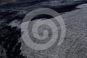 Krossarjokull Glacier, Myrdalsjokull Ice cap, Iceland