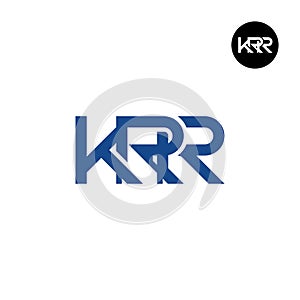 KRR Logo Letter Monogram Design