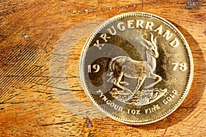Krugerrand gold coin