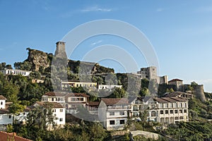 Kruja Skanderbeg Castle in Kruja, Albania photo