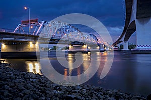 Krungthep - Rama III Bridge in Bangkok Thailand