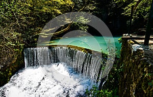 Krupaj vrelo a natural water well in Serbia