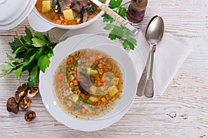 Krupnik â€“ Polish Pearl Barley Soup