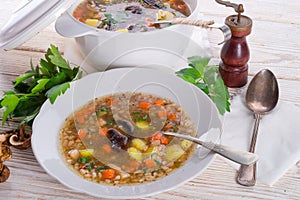 Krupnik â€“ Polish Pearl Barley Soup