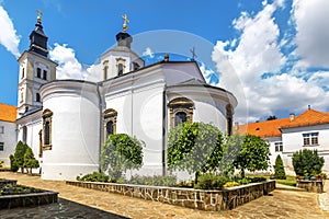 Krusedol Monastery, Fruska Gora National Park, Serbia. photo