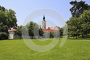 Krusedol Monastery in Fruska Gora National Park, Vojvodina, Serbia