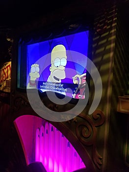 Krustyland ride at universal studios Orlando