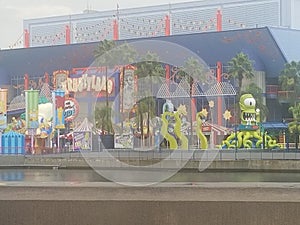 Krustyland ride at universal studios Orlando