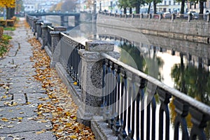 Kryukov canal embankment in St. Petersburg