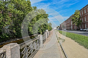 The Kryukov canal embankment in St. Petersburg