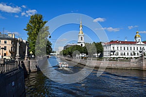 Kryukov and Griboyedov canal embankment