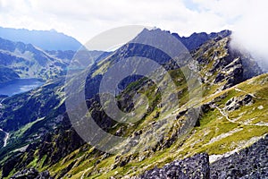 Krzyzne Pass, Tatra Mountains, Poland