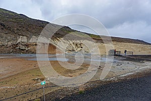 KrÃÂ½suvÃÂ­k, Iceland: KrÃÂ½suvÃÂ­k-SeltÃÂºn Geothermal Hot Springs photo