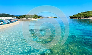 Ksamil beach, Albania. photo