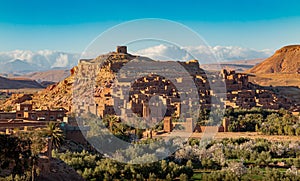 Ksar of Ait-Ben-Haddou heritage site near Ouarzazate, Morocco