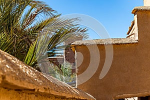 Ksar Ait Ben haddou, old Berber adobe-brick village or kasbah. Ouarzazate, Draa-Tafilalet, Morocco, North Africa.