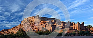 Ksar Ait Benhaddou near Ouarzazate in Morocco photo