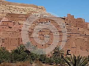 Ksar Ajt Bin Haddu near Warzazat in Morocco
