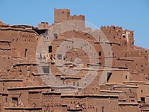 Ksar Ajt Bin Haddu near Warzazat in Morocco