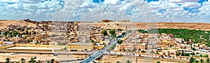 Ksar Bounoura, an old town in the M`Zab Valley in Algeria