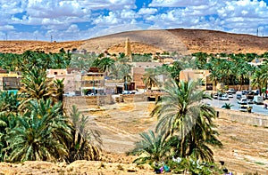 Ksar Bounoura, an old town in the M`Zab Valley in Algeria photo