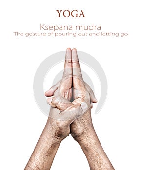 Ksepana mudra photo