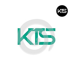 KTS Logo Letter Monogram Design