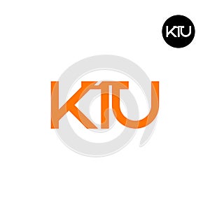 KTU Logo Letter Monogram Design