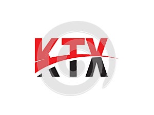 KTX Letter Initial Logo Design