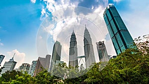 Kuala Lumpur Cityscape of Malaysia 4K Time Lapse