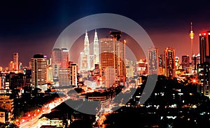 Kuala Lumpur at Night