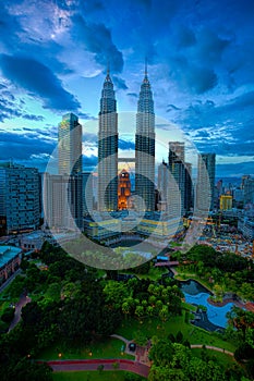 Kuala Lumpur Skyline