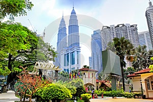 Kuala lumpur skyline, Malaysia