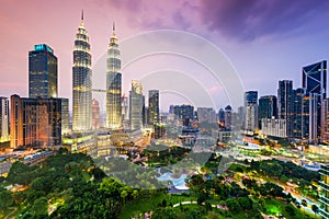 Kuala Lumpur Skyline photo