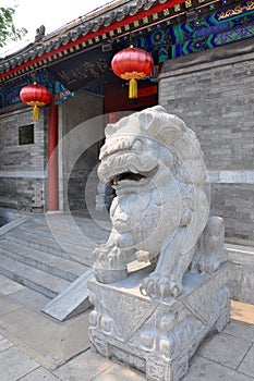 Kuan Ti Temple in Beijing, China