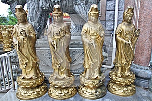Guan Yin statues photo